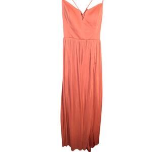 Azazie Women's A12 Bridesmaid Prom Evening Dress Coral